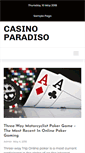 Mobile Screenshot of casino-paradiso.com